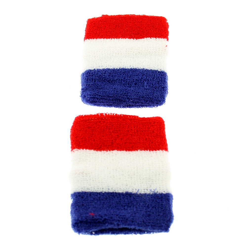 Zac's Alter Ego - Rood/wit/blauw Sweatband - Red/White